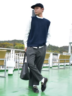 NAOTOさん（メンズ・174cm）の春コーディネート