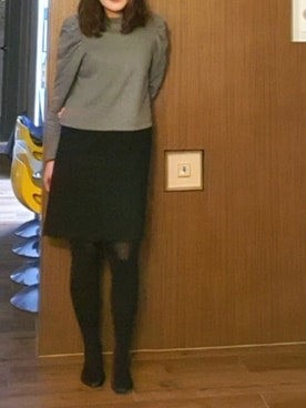 「ANNE KLEIN（アンクライン）のアイテム」を使った、lanayoo911さん（レディース・170cm）の冬コーディネート