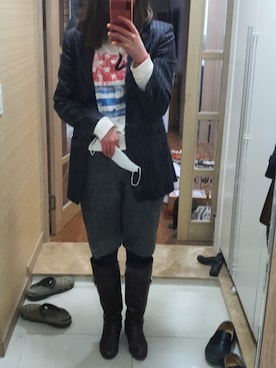 「MARELLA（マレーラ）のアイテム」を使った、lanayoo911さん（レディース・170cm）の春コーディネート