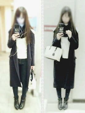 yuuuukaさん（レディース・169cm）の冬コーディネート