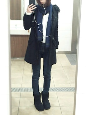 yuuuukaさん（レディース・168cm）の冬コーディネート