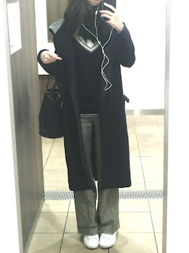 「REDYAZEL（レディアゼル）のアイテム（その他アウター）」を使った、yuuuukaさん（レディース・169cm）の冬コーディネート