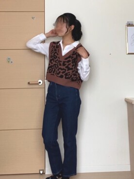 「shein」｜ごまなっとうさん（レディース・159cm）の春コーディネート