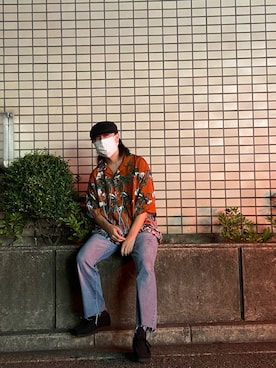 「DAIRIKU」｜「アイテム（モカシン/デッキシューズ）」を使った、valkyrjaさん（メンズ・169cm）の秋コーディネート