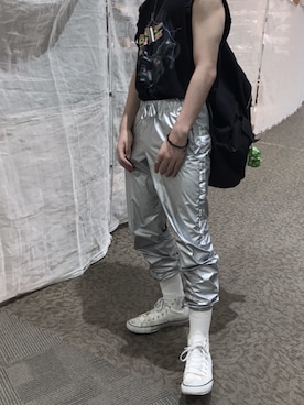 「ADER error（アーダーエラー）のアイテム（バッグ）」を使った、.さん（メンズ・180cm）の夏コーディネート