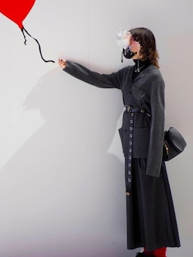 Hi.さん（レディース・161cm）の冬コーディネート