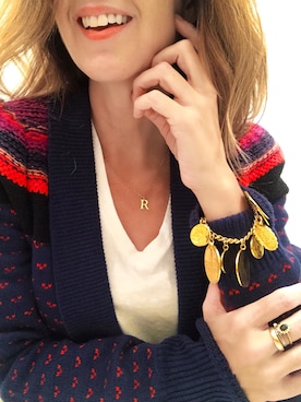 「Marc by Marc Jacobs（マークバイマークジェイコブス）のアイテム（ニット/セーター）」を使った、Rosalyn さん（レディース・170cm）の秋コーディネート