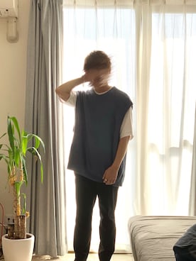 「STUDIOUS（ステュディオス）のアイテム（ブレスレット）」を使った、ryotaさん（メンズ・163cm）の秋コーディネート