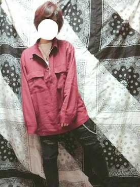 「RAGEBLUE（レイジブルー）のアイテム（アクセサリー）」を使った、YU―KIさん（レディース・154cm）の秋コーディネート