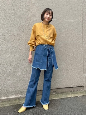 asai hikariさん（レディース・157cm）の夏コーディネート