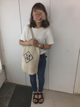 つむさん(レディース・160cm)の夏コーディネート