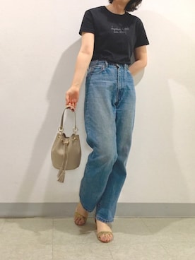 「Daniella&GEMMA（ダニエラアンドジェマ）のアイテム」を使った、nobuさん（レディース・170cm）の秋コーディネート