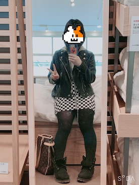 怜桜奈さん(レディース・155cm)の冬コーディネート