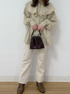 mayϋさん（レディース・157cm）の冬コーディネート