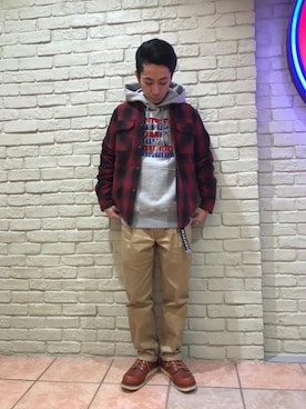 HAMAさん（メンズ・163cm）の冬コーディネート