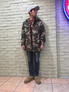 HAMAさん(メンズ・163cm)の冬コーディネート