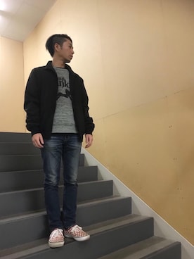 HAMAさん(メンズ・163cm)の冬コーディネート