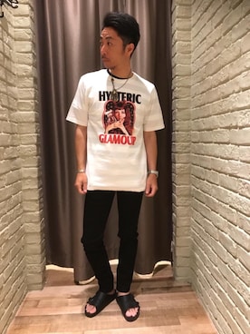 「MEDICOMTOY」｜HAMAさん（メンズ・163cm）の夏コーディネート