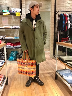 HAMAさん（メンズ・163cm）の冬コーディネート