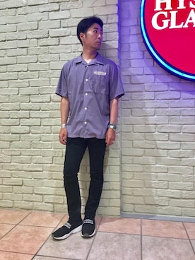 「ロック」｜HAMAさん（メンズ・163cm）の夏コーディネート