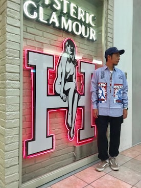 HAMAさん（メンズ・163cm）の夏コーディネート