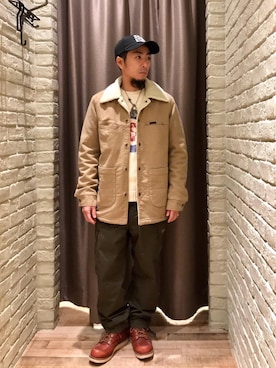 「HYSTERIC GLAMOUR（ヒステリックグラマー）のアイテム（その他）」を使った、HAMAさん（メンズ・163cm）の冬コーディネート