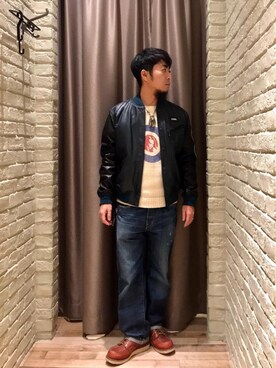 HAMAさん（メンズ・163cm）の冬コーディネート