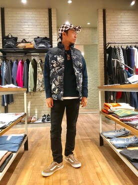 HAMAさん（メンズ・163cm）の冬コーディネート