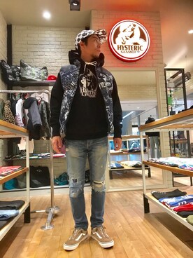 HAMAさん（メンズ・163cm）の冬コーディネート