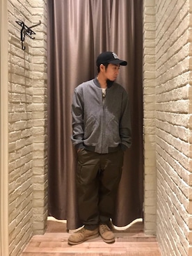 HAMAさん（メンズ・163cm）の冬コーディネート