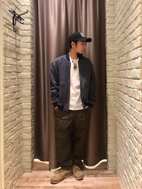 HAMAさん（メンズ・163cm）の冬コーディネート