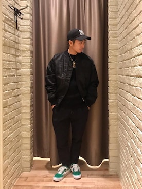 HAMAさん（メンズ・163cm）の冬コーディネート