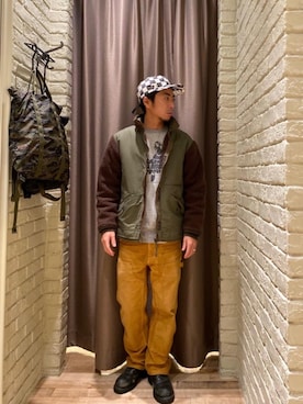 HAMAさん（メンズ・163cm）の秋コーディネート