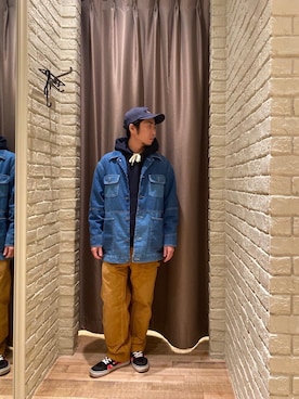 HAMAさん(メンズ・163cm)の冬コーディネート