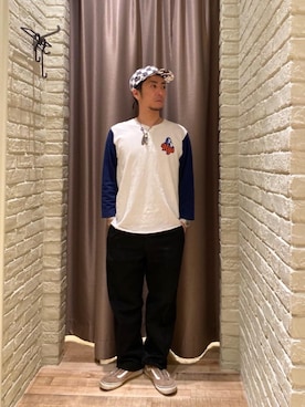 HAMAさん（メンズ・163cm）の春コーディネート