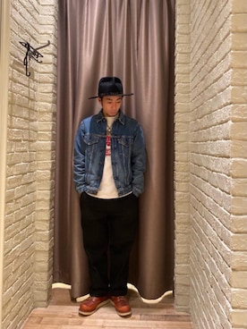 HAMAさん（メンズ・163cm）の冬コーディネート