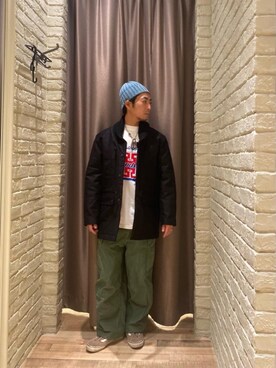 「みりたりー」｜「アイテム（その他アウター）」を使った、HAMAさん（メンズ・163cm）の秋コーディネート