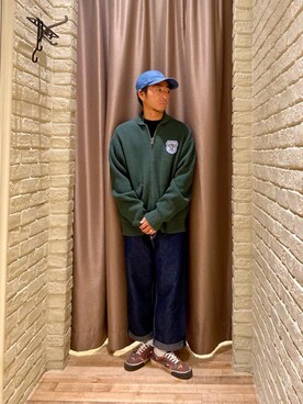 「でにむ」｜「アイテム（その他アウター）」を使った、HAMAさん（メンズ・163cm）の秋コーディネート