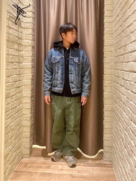 「みりたりー」｜「アイテム（ジャケット/アウター）」を使った、HAMAさん（メンズ・163cm）の秋コーディネート