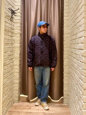 「でにむ」｜「アイテム（その他アウター）」を使った、HAMAさん（メンズ・163cm）の冬コーディネート
