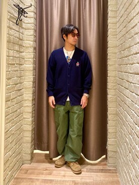 「みりたりー」｜HAMAさん（メンズ・163cm）の冬コーディネート