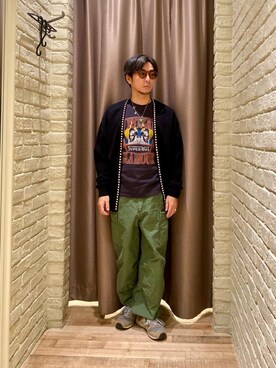 「みりたりー」｜HAMAさん（メンズ・163cm）の冬コーディネート