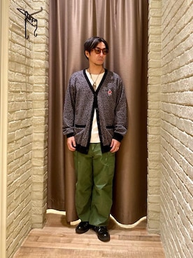 「みりたりー」｜HAMAさん（メンズ・163cm）の冬コーディネート