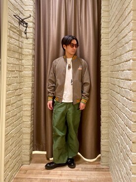 「みりたりー」｜HAMAさん（メンズ・163cm）の春コーディネート