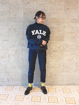 チャンピオンスウェット のレディース人気ファッションコーディネート Wear