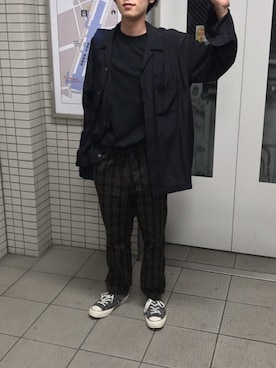 上田さんのコーディネート