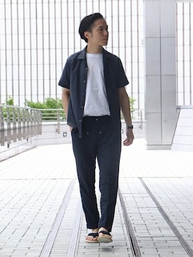 TAGUCHIさん（メンズ・170cm）の夏コーディネート