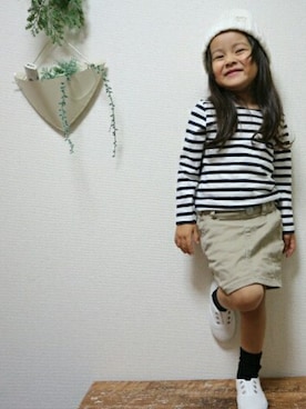 a_coordinateさん（キッズ・100cm）の秋コーディネート