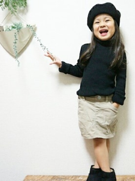 a_coordinateさん（キッズ・100cm）の秋コーディネート