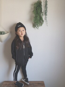 a_coordinateさん（キッズ・100cm）の冬コーディネート